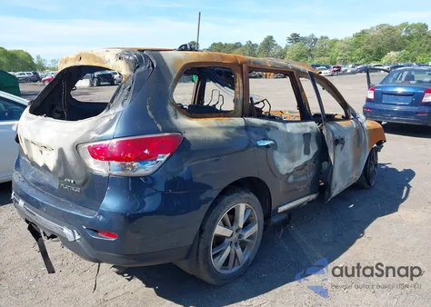 2016 Nissan Pathfinder Platinum from USA, damaged, VIN 5N1AR2MMXGC661803